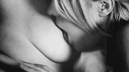 puffy boobs licking