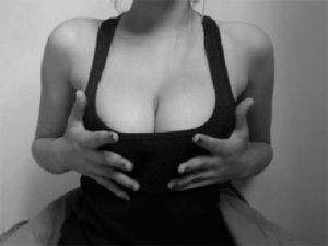 Rubdown huge boobs