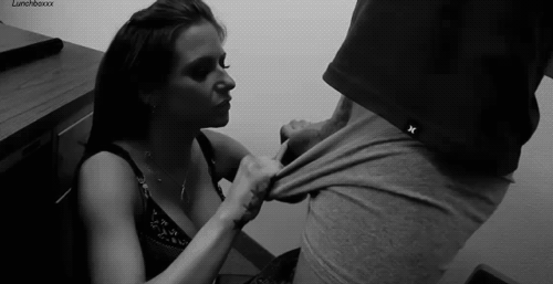 stripping huge boobs