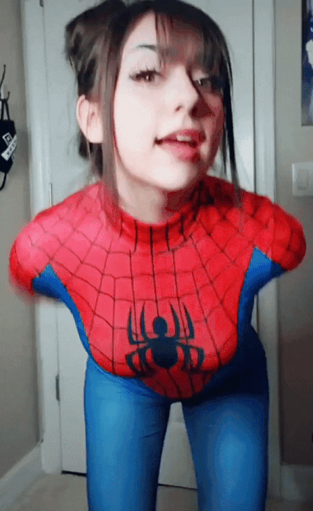 handsome spiderwoman costume have fun