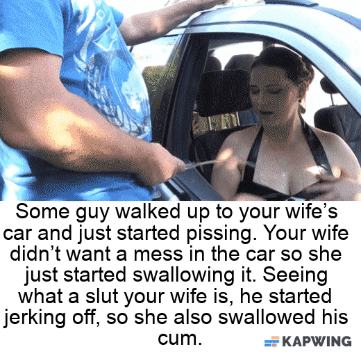 cuckold wifey peed on in public cuck