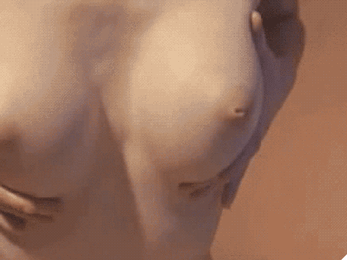 Rubdown puffy boobs