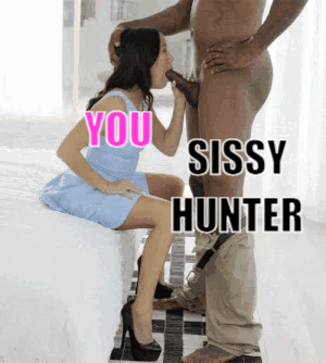 Mr sissy hunter helping me banish my urges for dick