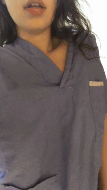 Nurse boobs