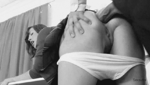 ass nailing Perky boobs