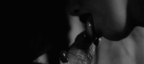 Taunting blowjob