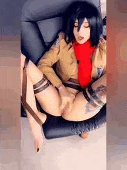 Mikasa ahegao