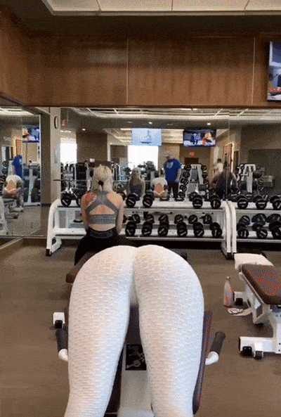 Lana rhodes working out