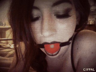 Gag dark-skinned-haired
