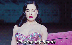 Taunting Dita Von Teese