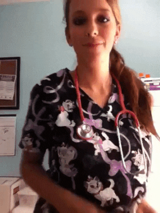 Nurse at work