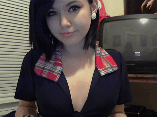 Web webcam Perky boobs