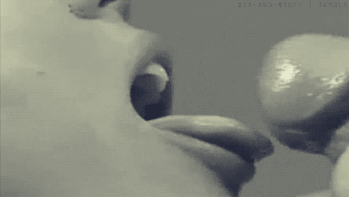 Taunting jizz Tonguing
