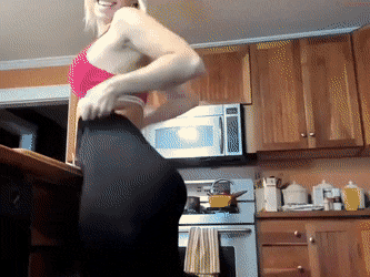 handsome blond with impressive butt