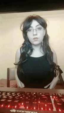 handsome inexperienced teenager displaying off her thick boobs again.