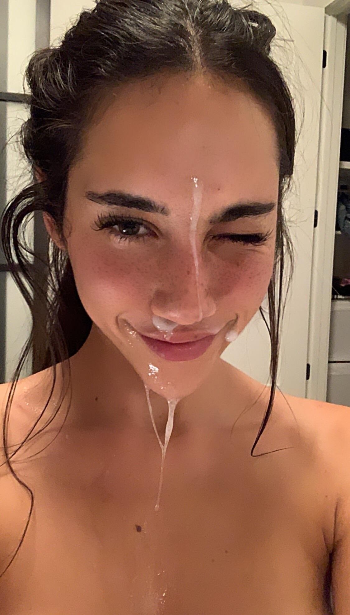 Izzy green cumshot