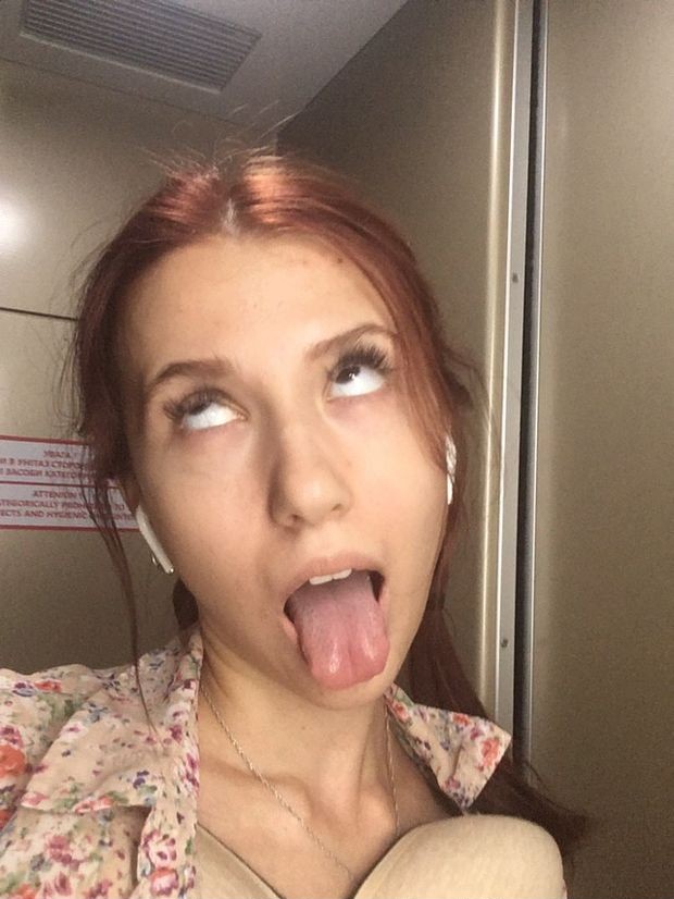 My attempt making promiscuous ahegao face. like me if i am slut