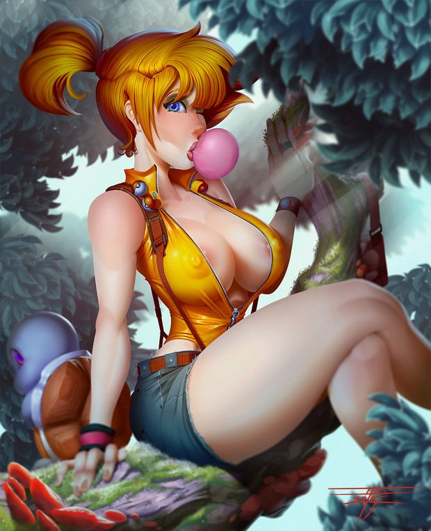 naughty misty by thedevil