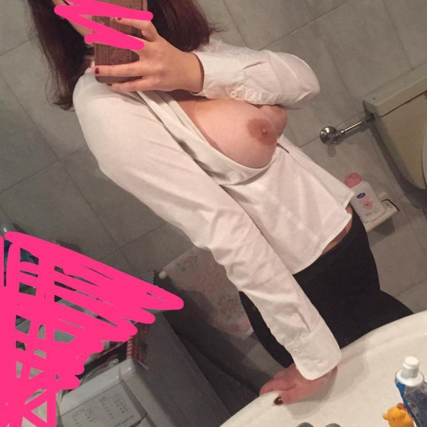 inexperienced teenager with huge boobs demonstrates works clothing. what if my manager notices im not dressed in a brassiere under? will he nail me?