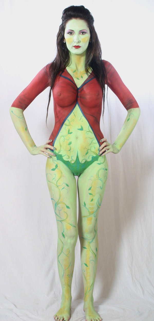 entirely bare poison ivy costume have fun!!!