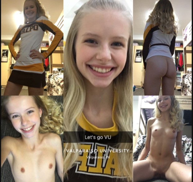 molten blond school cheerleader