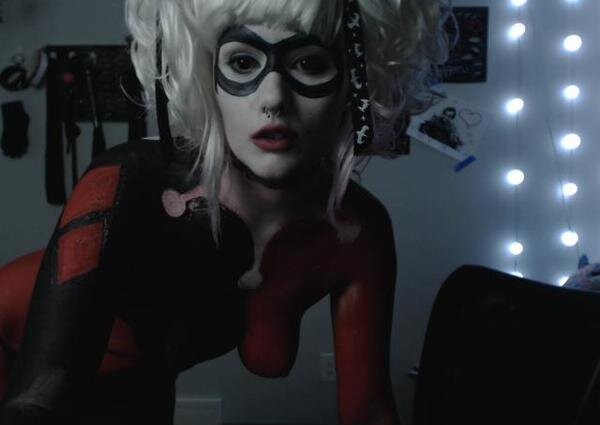 Inara song mfc camgirl harley quinn figure paint