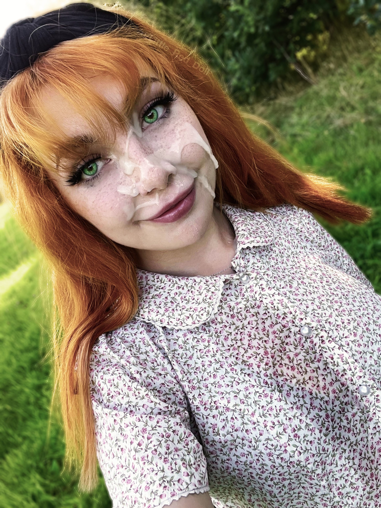 handsome ginger-haired facial cumshot