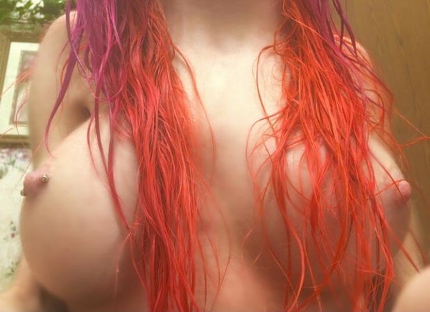 Rosy pinkish nips