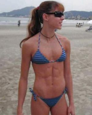 Muscular Women Porn GIF #106